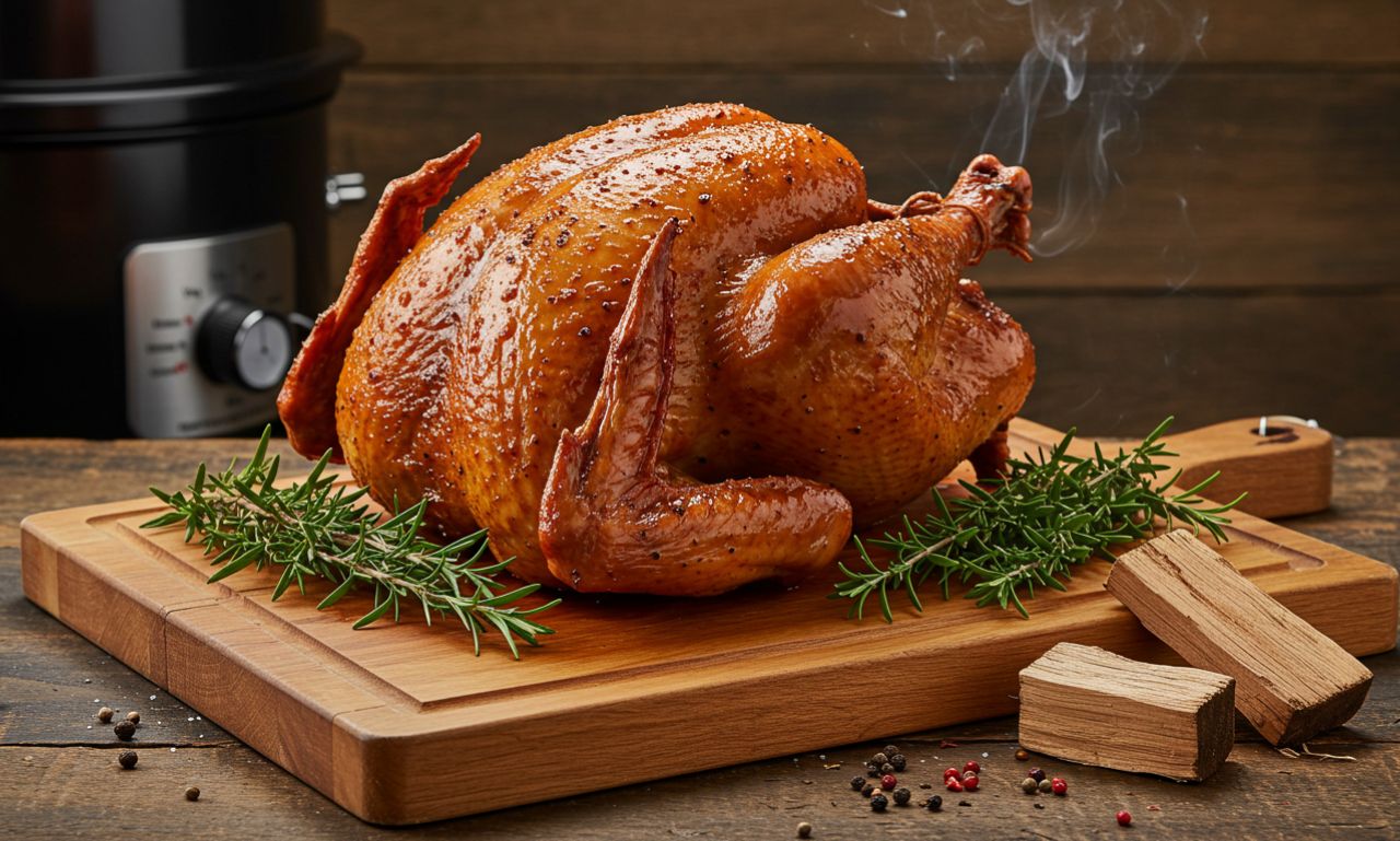 Smoking a Turkey